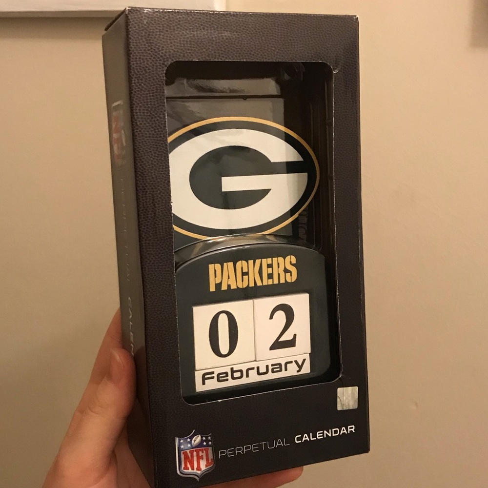 Green Bay Packers perpetual calendar